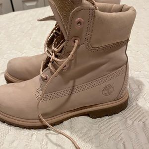 Timberland light pink womens size 7